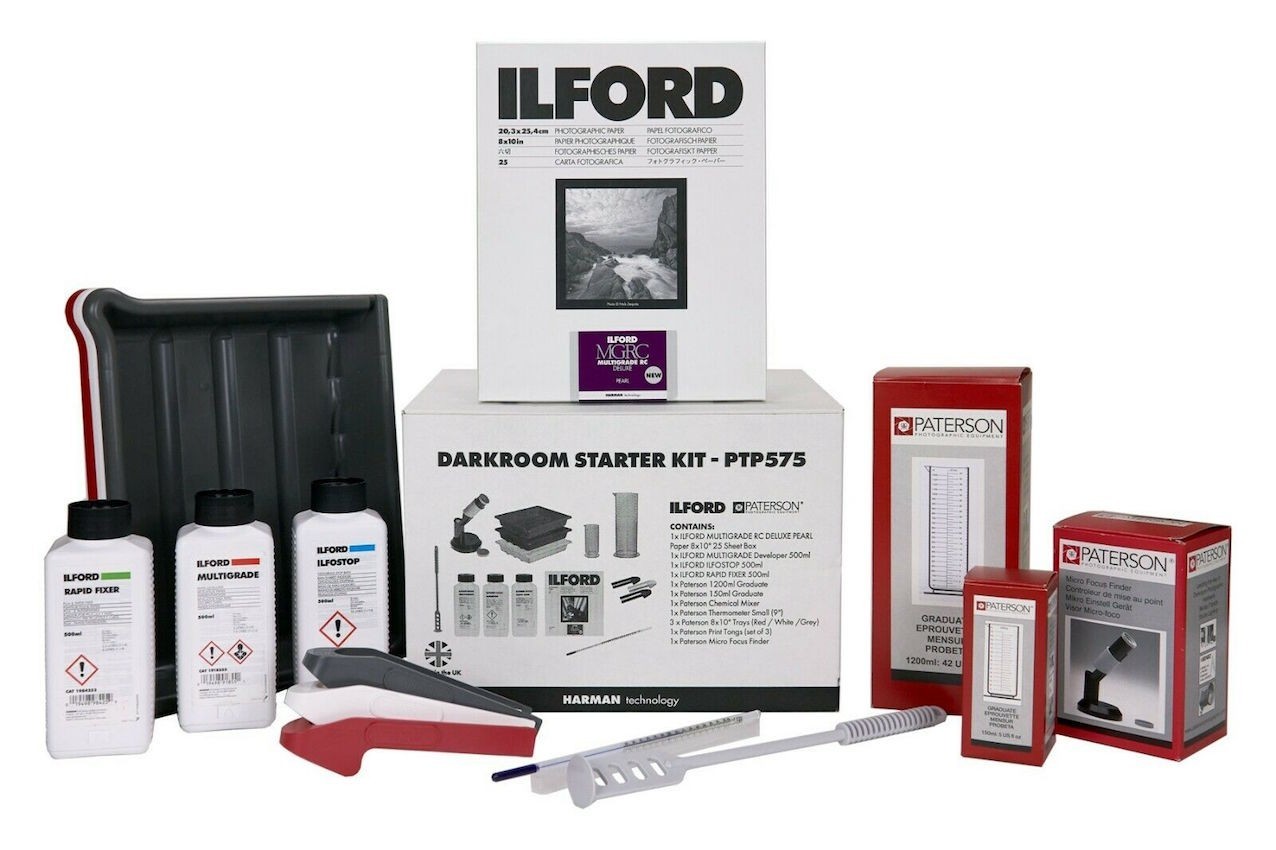 Paterson Ilford Kit inicio Cuarto oscuro