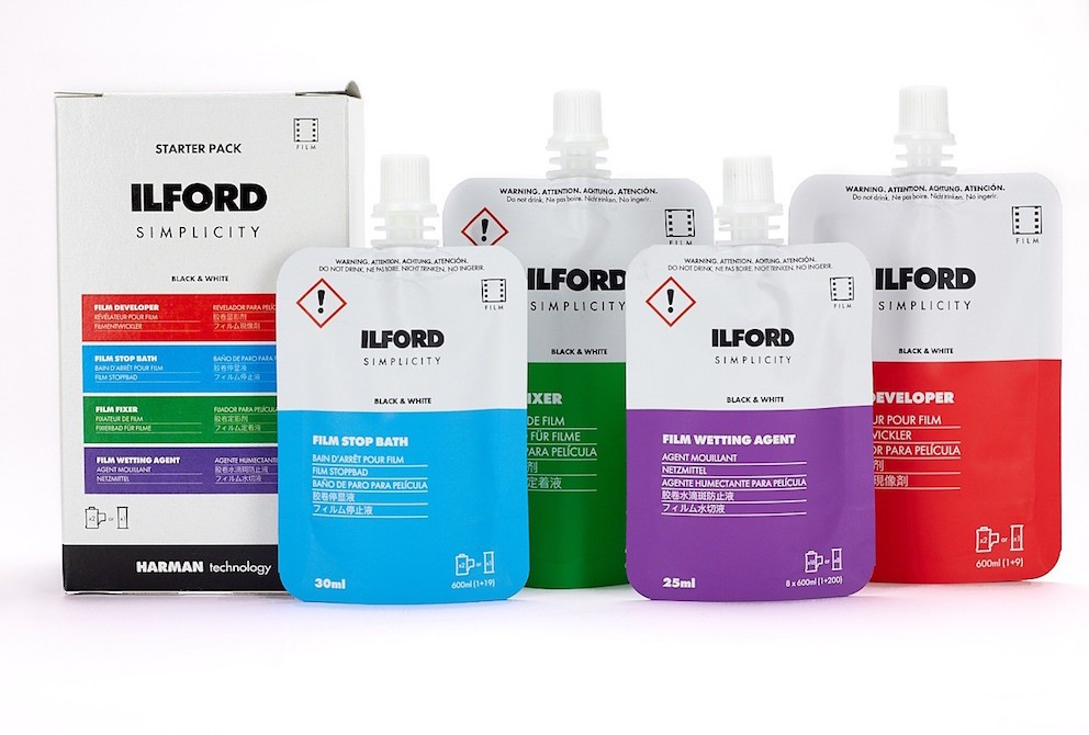 Ilford Kit revelado Simplicity 4 sobres