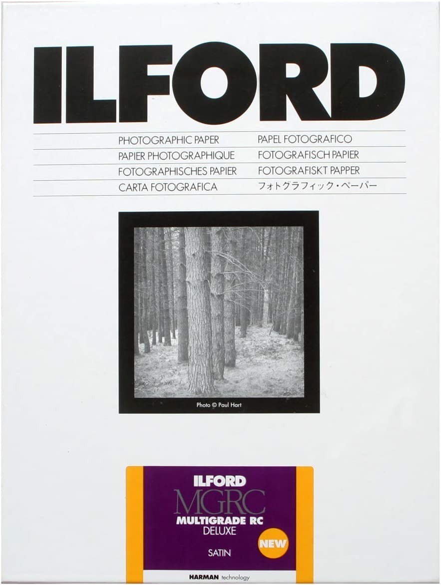 Ilford Multigrado RC 25M Satin 18x24cm 100 hojas