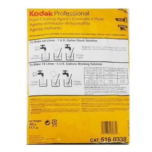 Kodak Hypo Clearing Agent 19 Litros