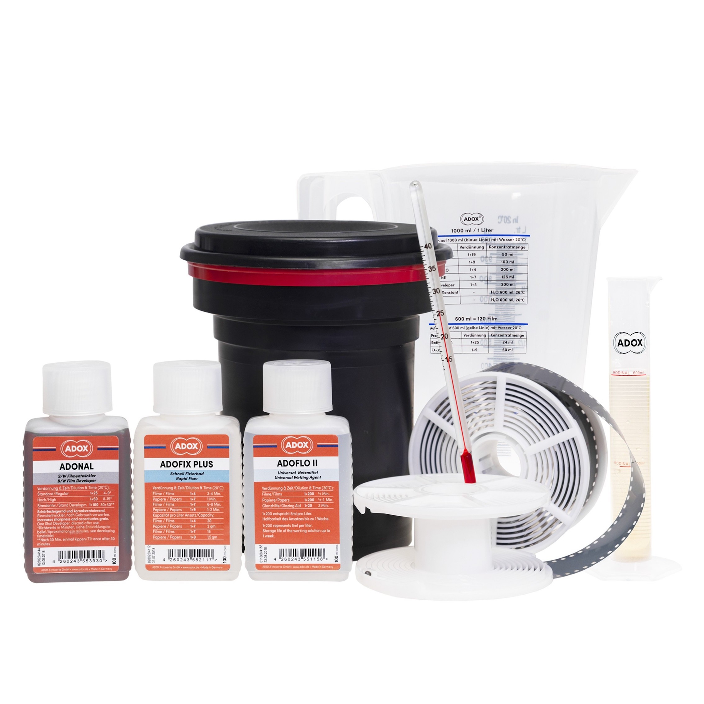 ADOX Kit revelado Basico película