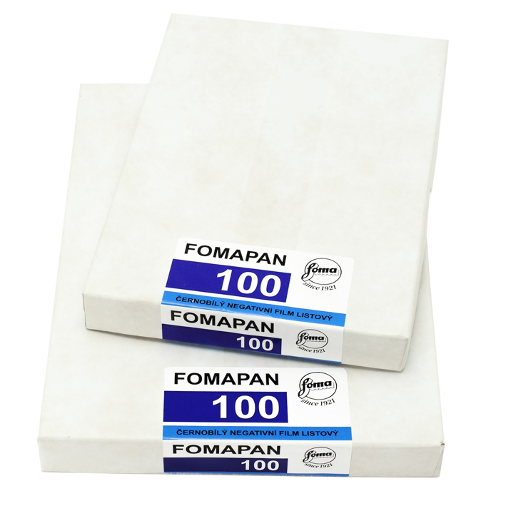 Fomapan 100 9x12cm 50hojas