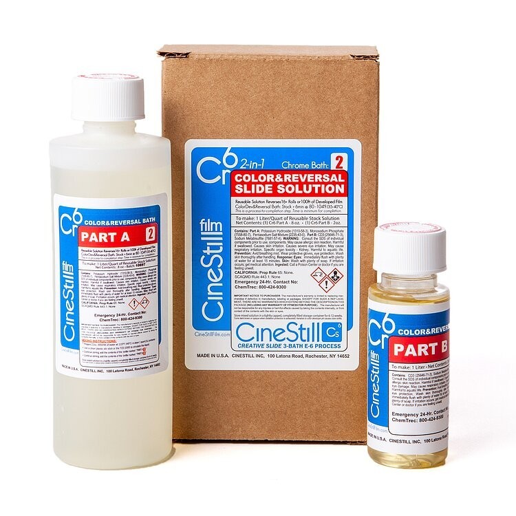 Cinestill CR6 Kit revelador y reversión de color