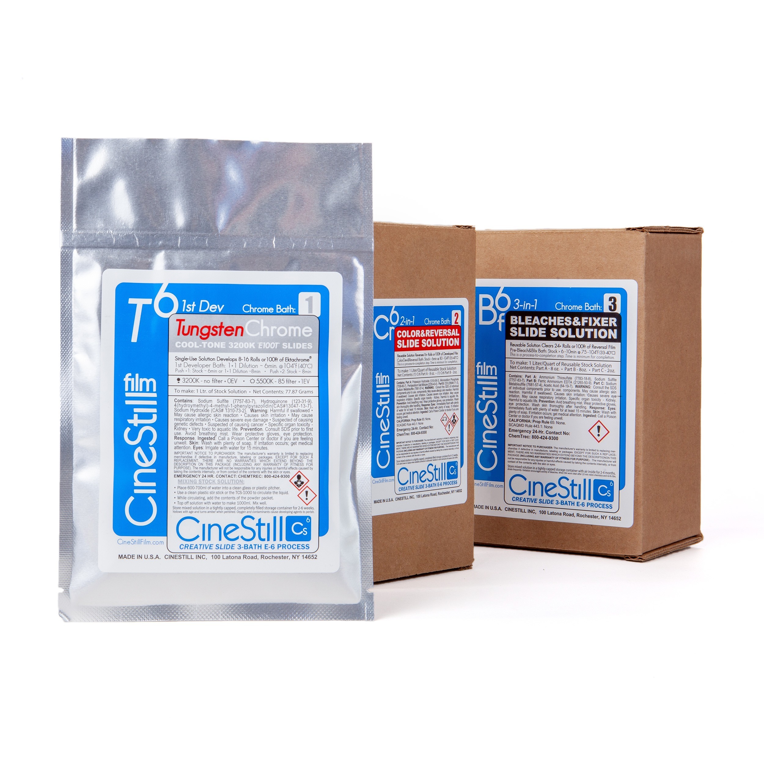 Cinestill E6 Tungsten Chrome Kit